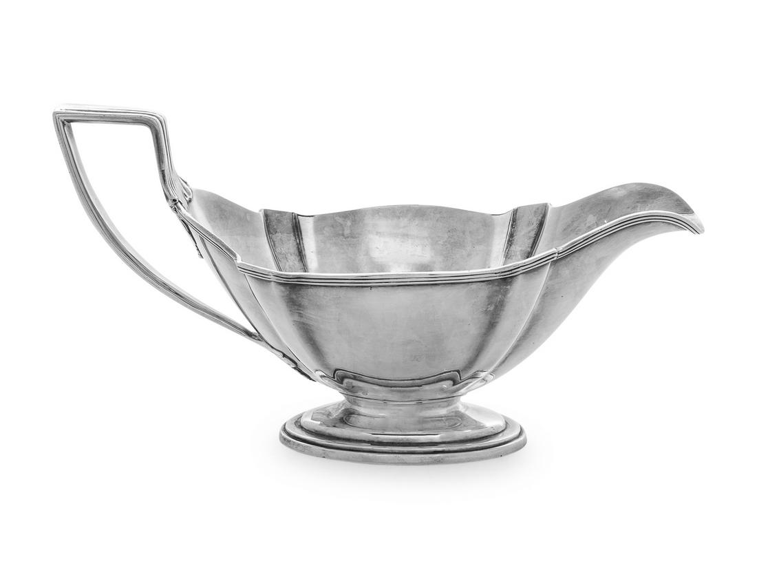 An American Silver Sauceboat Gorham Mfg. Co., (1 of 1)