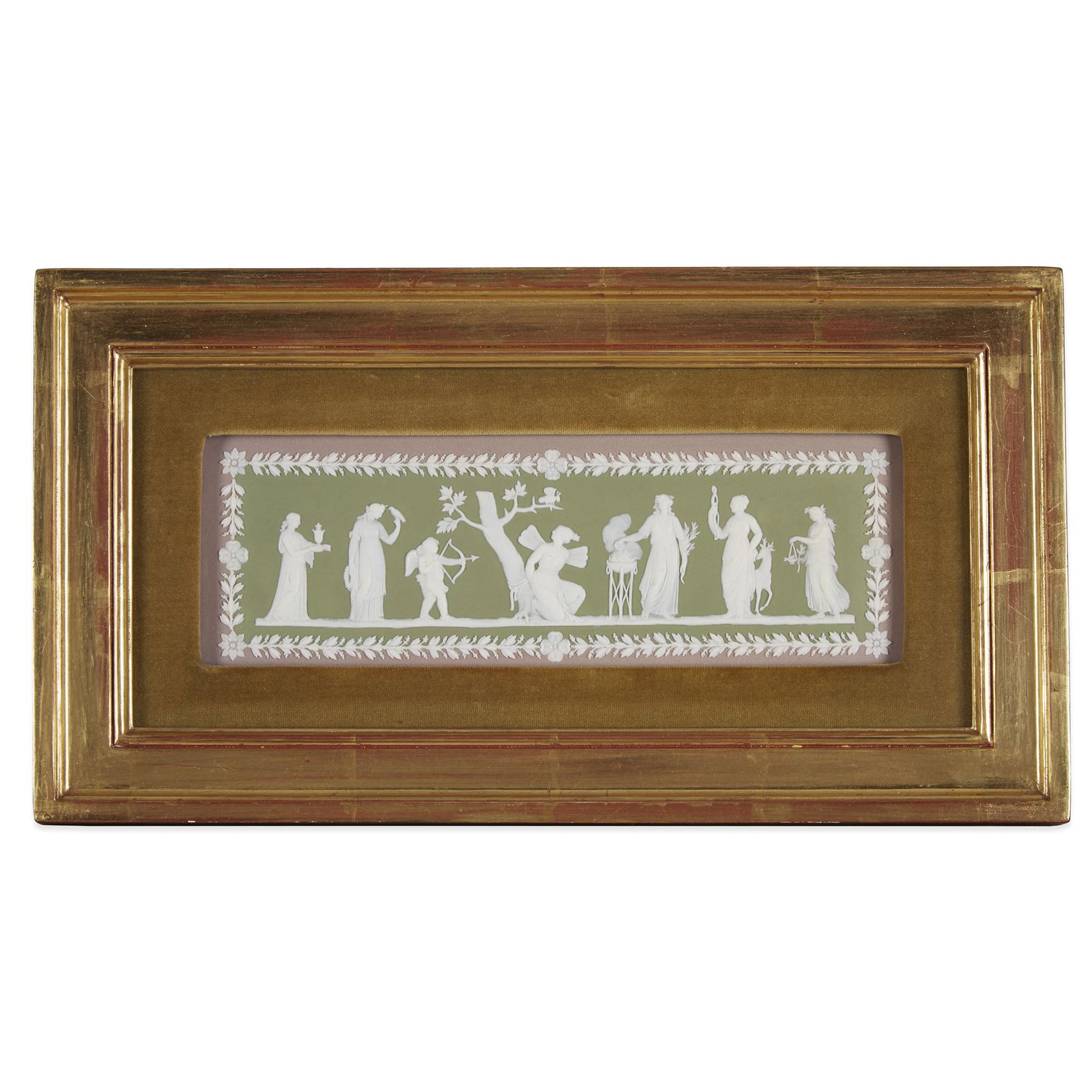 A Wedgwood sage and lilac jasper dip tablet, 'Psyche (1 of 1)