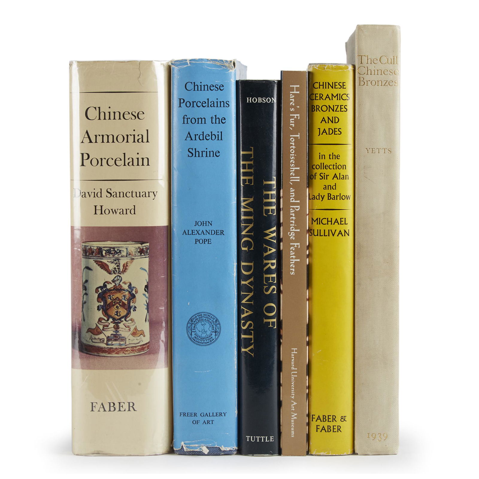 6 volumes, assorted Chinese Ceramics and Works of Art, (1 of 1)