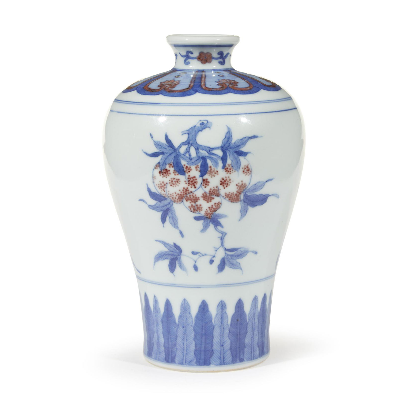 A Chinese porcelain meiping vase, (1 of 3)