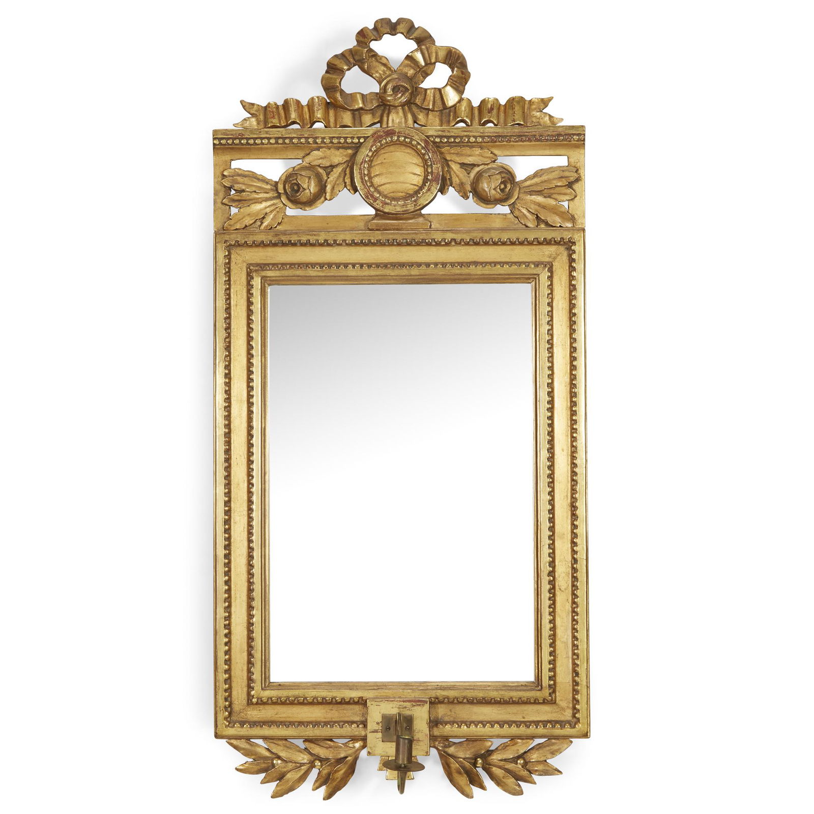 A Neoclassical style giltwood mirror, 19th/20th century (1 of 1)