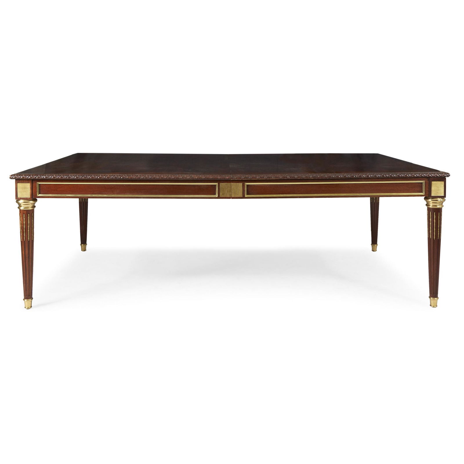 A Neoclassical style gilt-bronze mounted rosewood and (1 of 2)