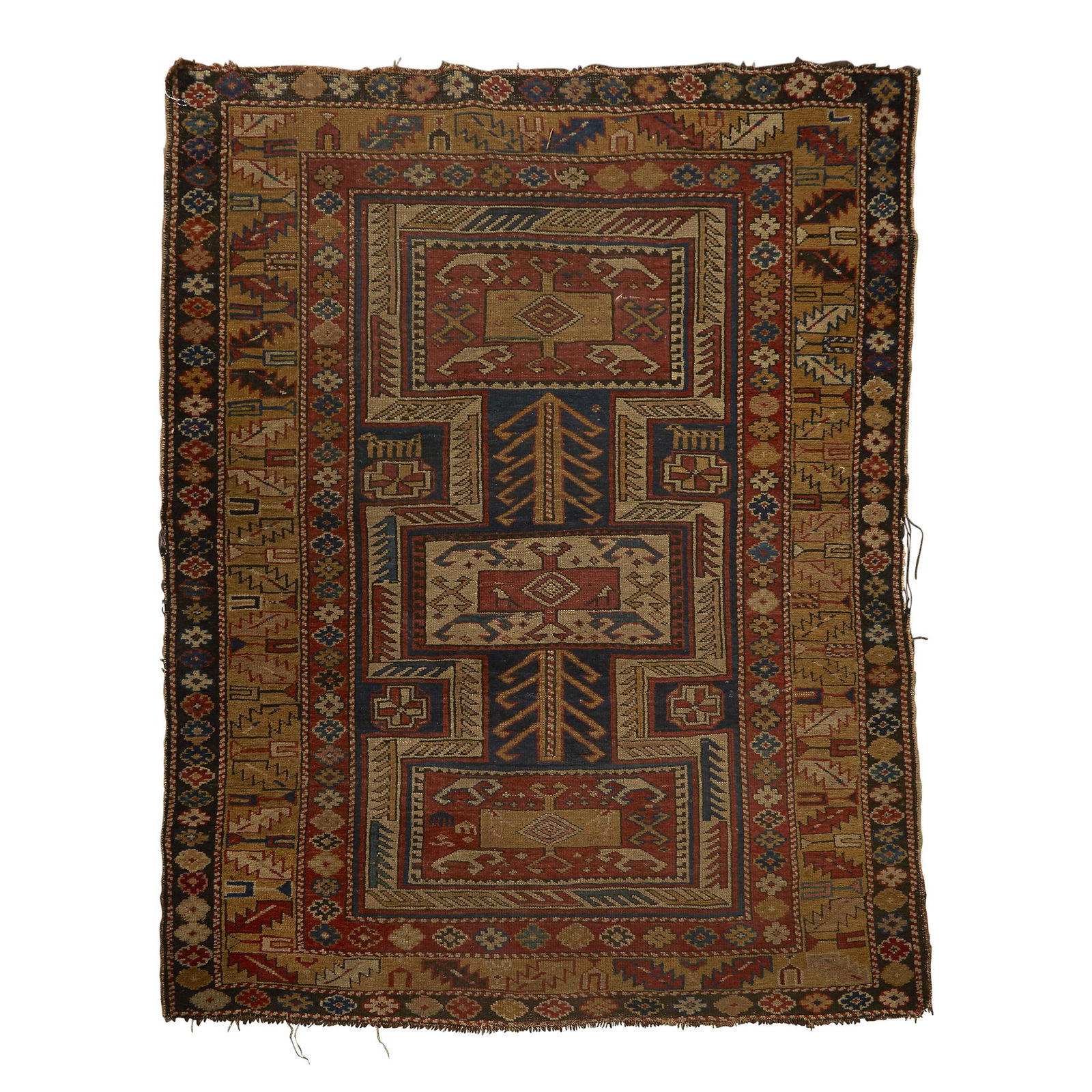 A Shirvan rug, circa 1900 (1 of 1)