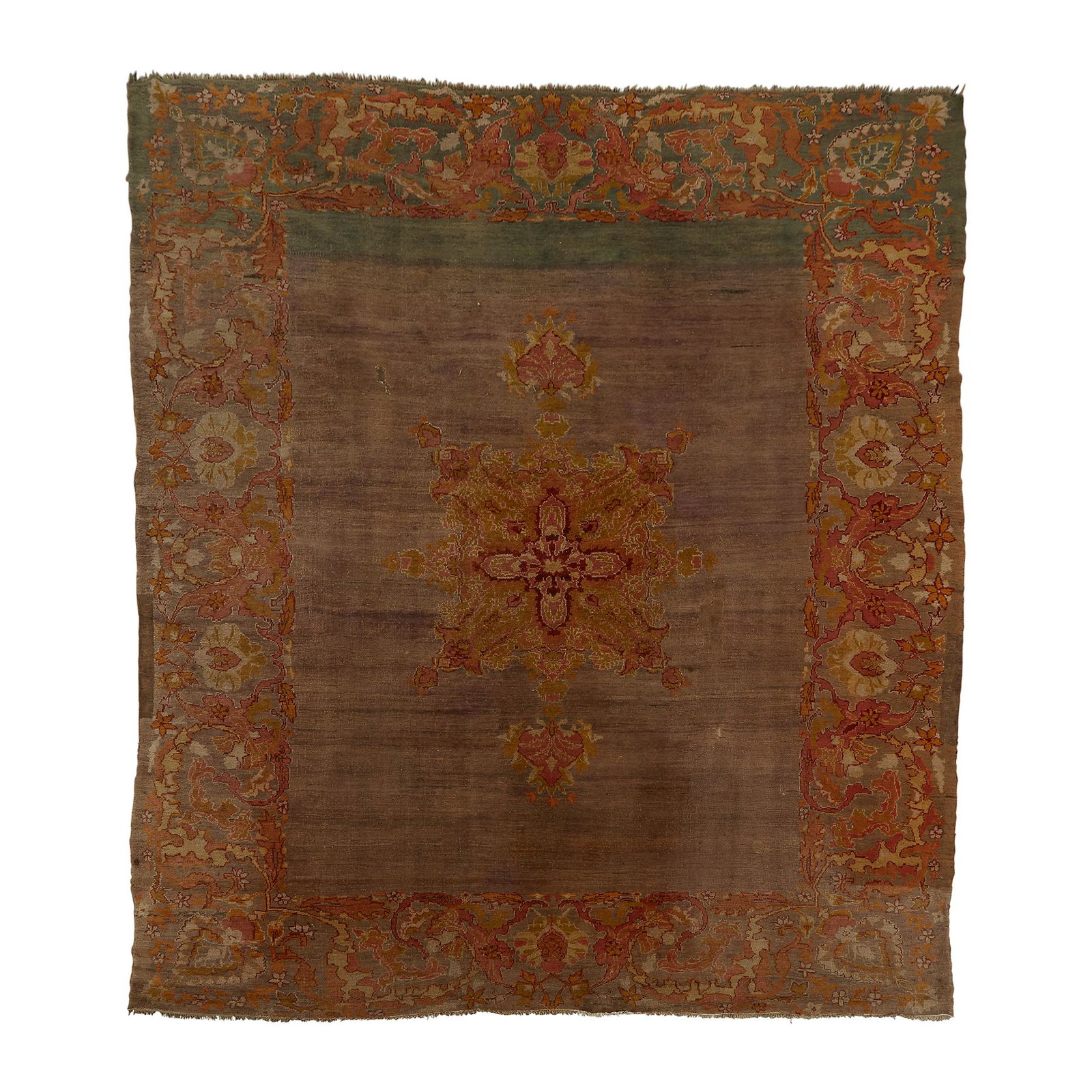 An Oushak carpet, circa early 20th century (1 of 1)