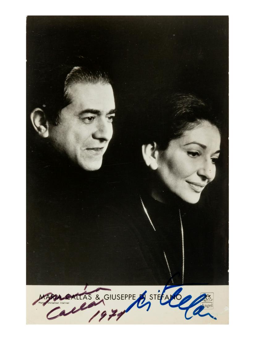 CALLAS, Maria (1923-1977) – DI STEFANO, Giuseppe (1 of 1)