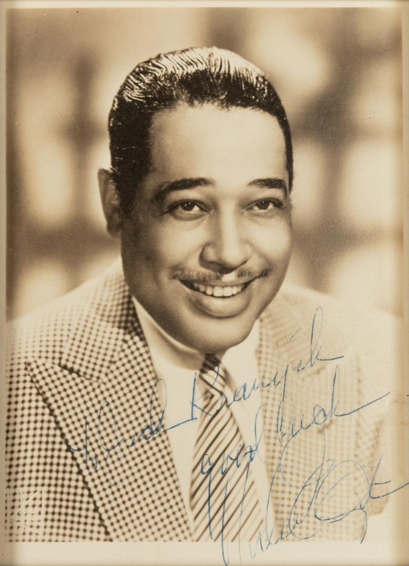 ELLINGTON, Duke (1899-1974). Black and white (1 of 1)