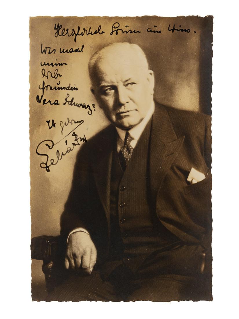 LEHAR, Franz (1870-1948). Photographic postcard signed (1 of 1)