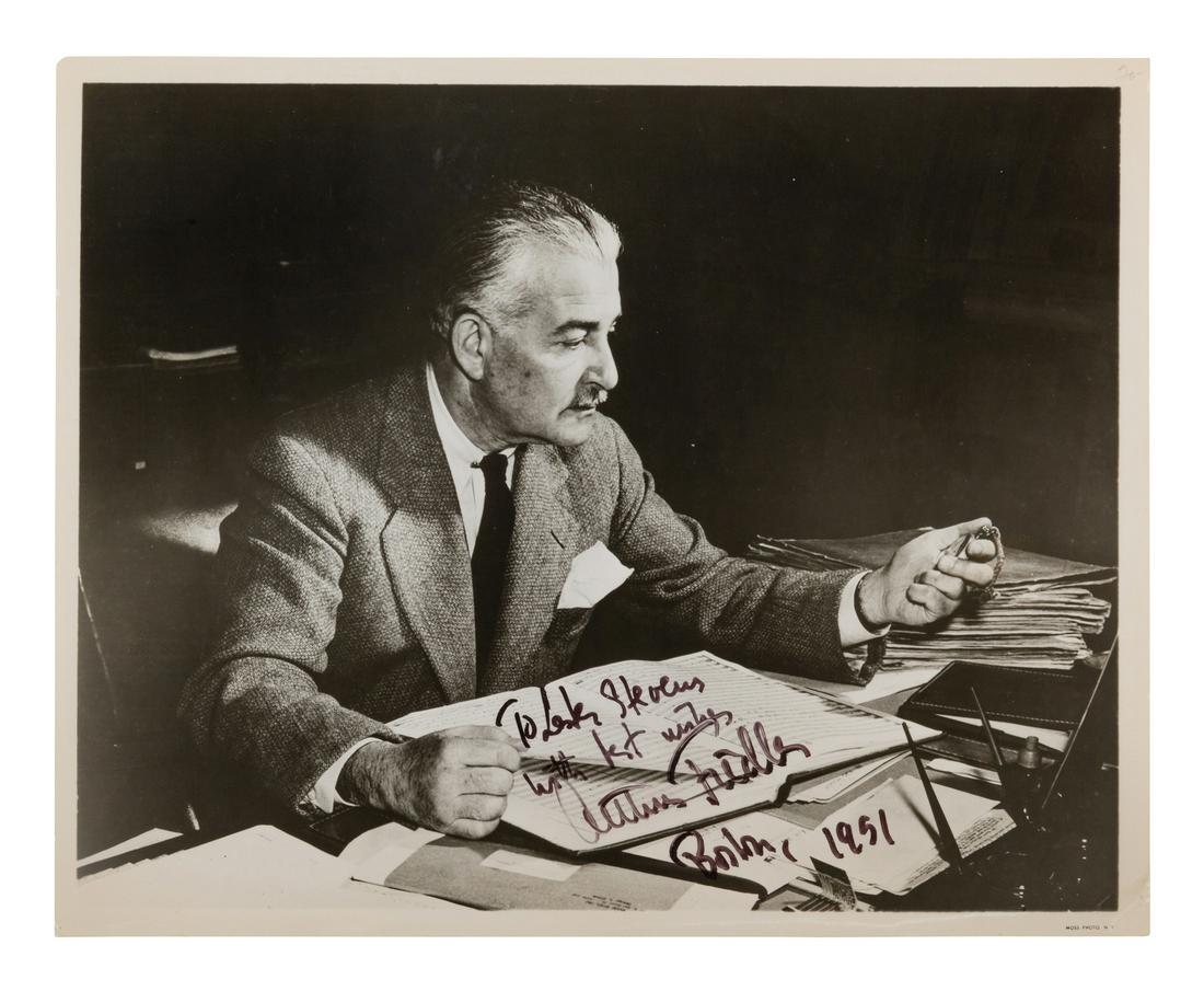 [20TH-CENTURY CONDUCTORS]. A group of 6 signed (1 of 7)