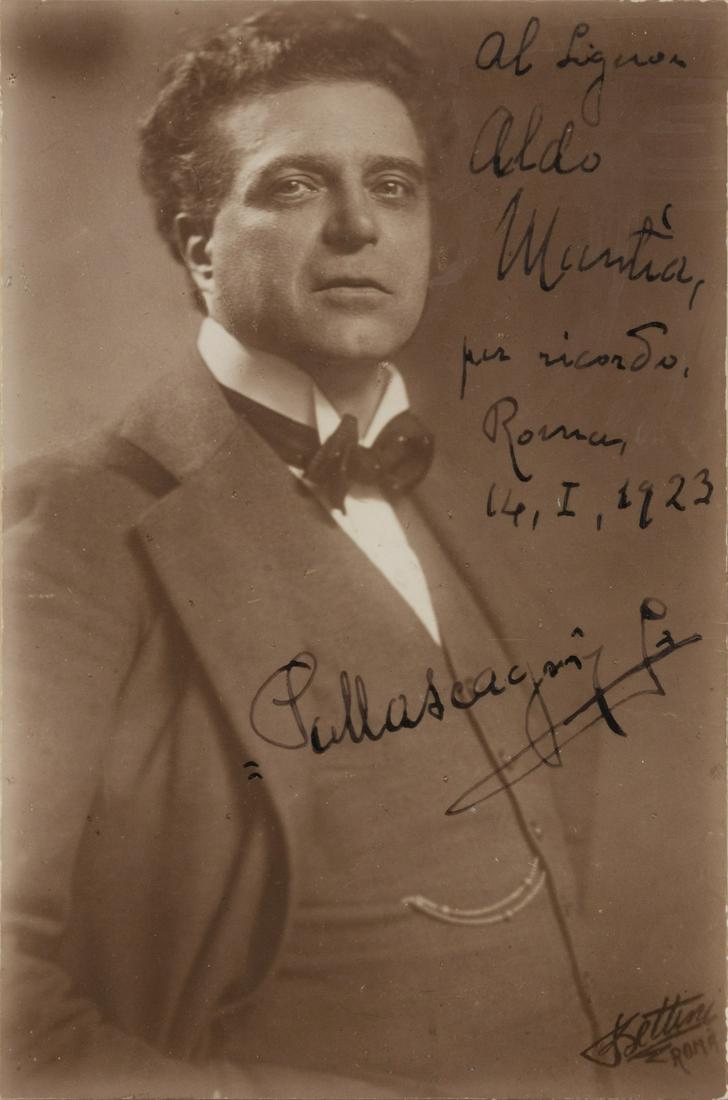 [20TH-CENTURY OPERA SINGERS]. A group of 5 signed (1 of 5)