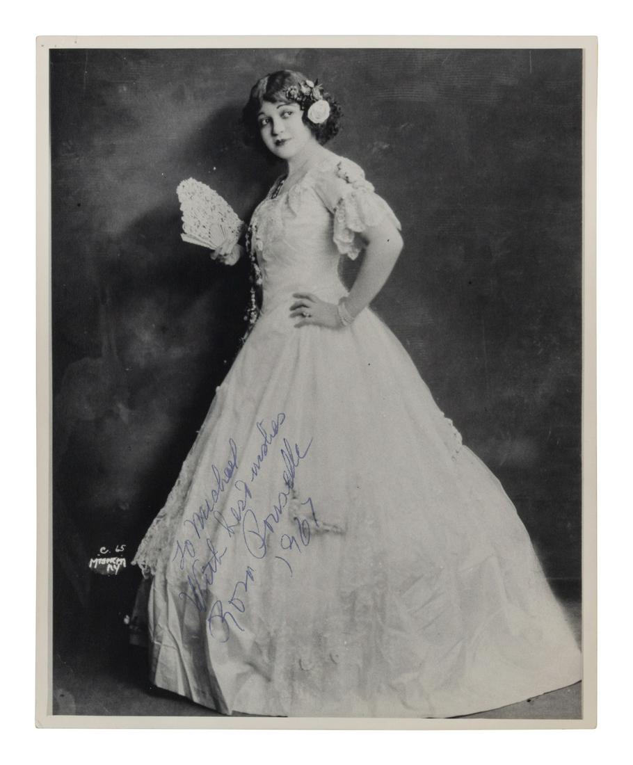 [20TH-CENTURY OPERA SINGERS]. A group of 5 signed (1 of 5)