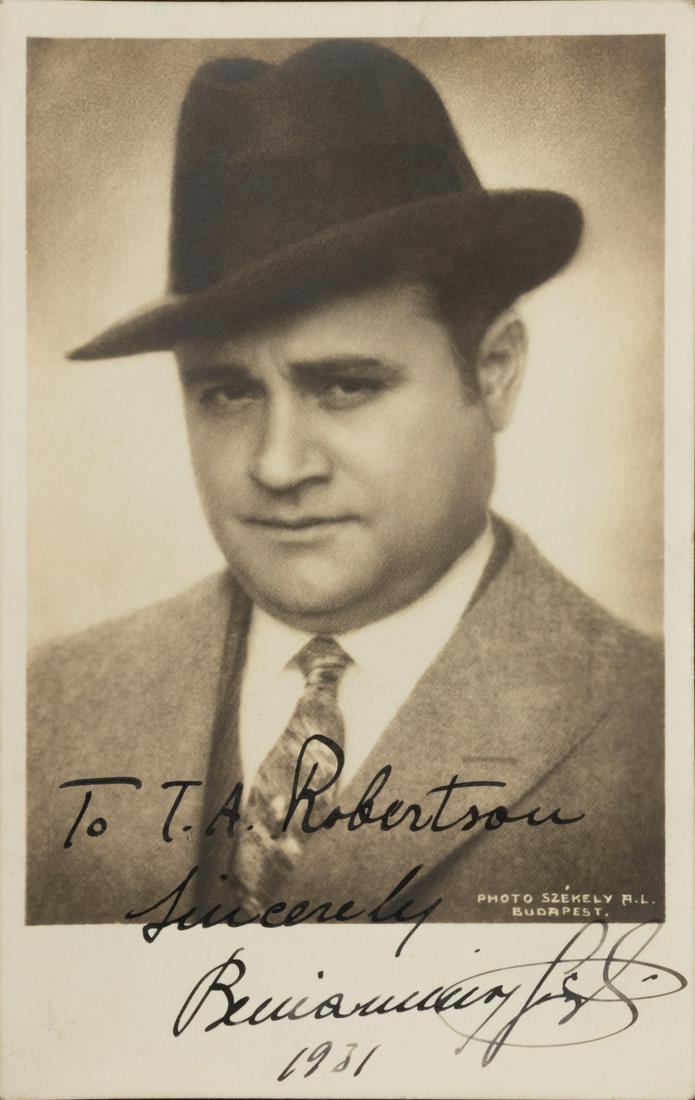 [20TH-CENTURY OPERA SINGERS]. A group of 6 photographs (1 of 6)