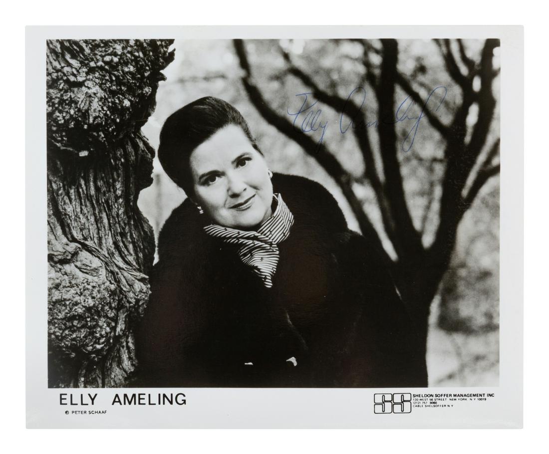 [20TH-CENTURY OPERA SINGERS]. A group of 5 signed (1 of 5)