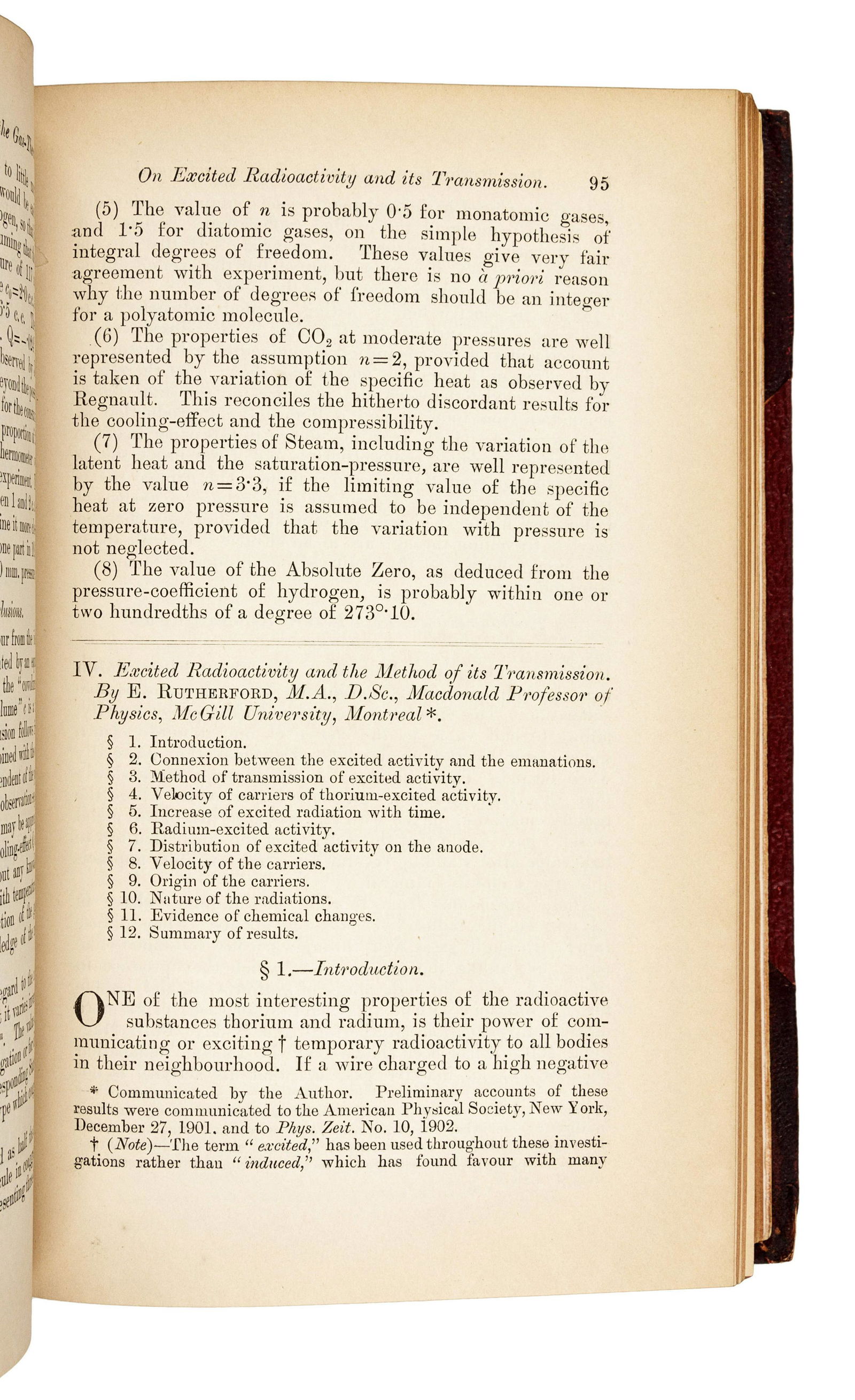 RUTHERFORD, Ernest, 1st Baron Rutherford of Nelson (1 of 2)