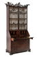 A George III Carved Mahogany Slant-Front Secretary - 2