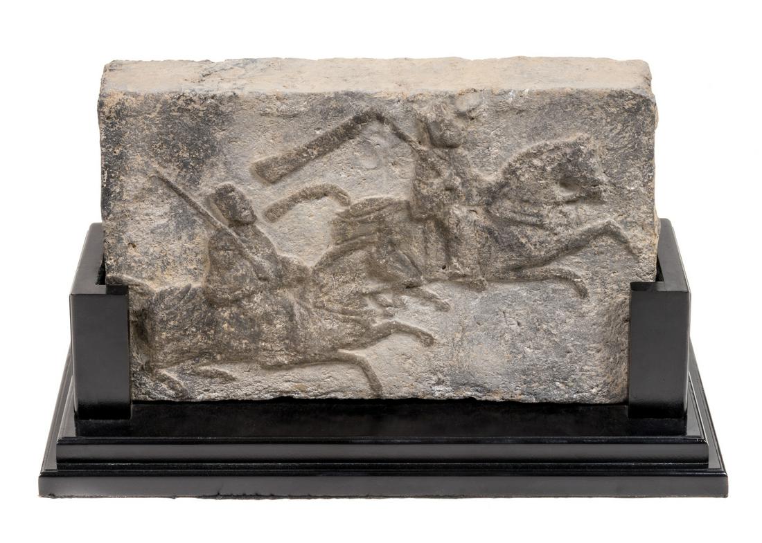 A Chinese Ceramic Tomb Tile (1 of 1)