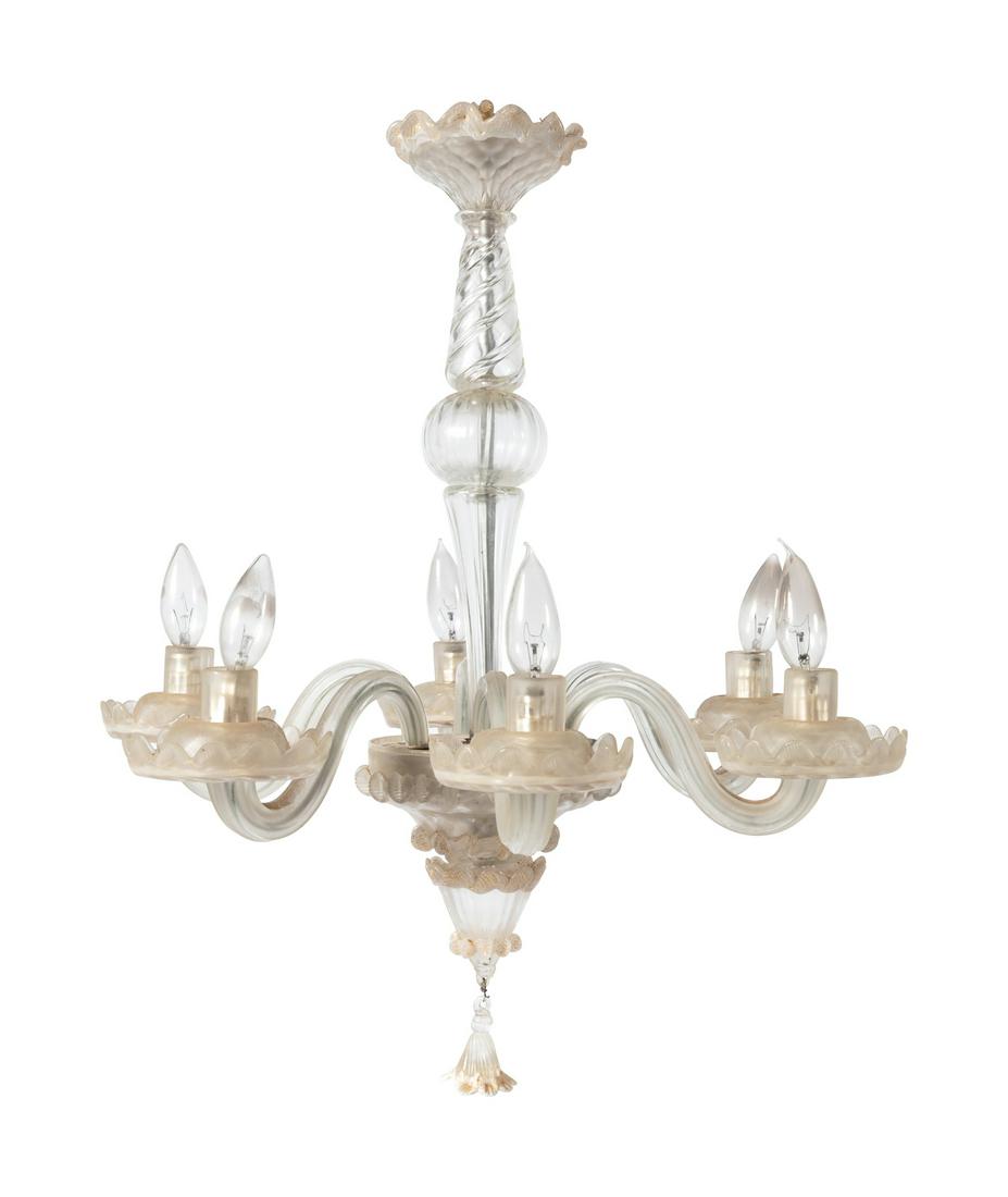 Details about 1940's ITALIAN VENETIAN MURANO GLASS CHANDELIER PRISMS RIBBONS EARLY MID CENTURY Details about 1940's ITALIAN VENETIAN MURANO GLASS CHANDELIER PRISMS RIBBONS EARLY MID CENTURY