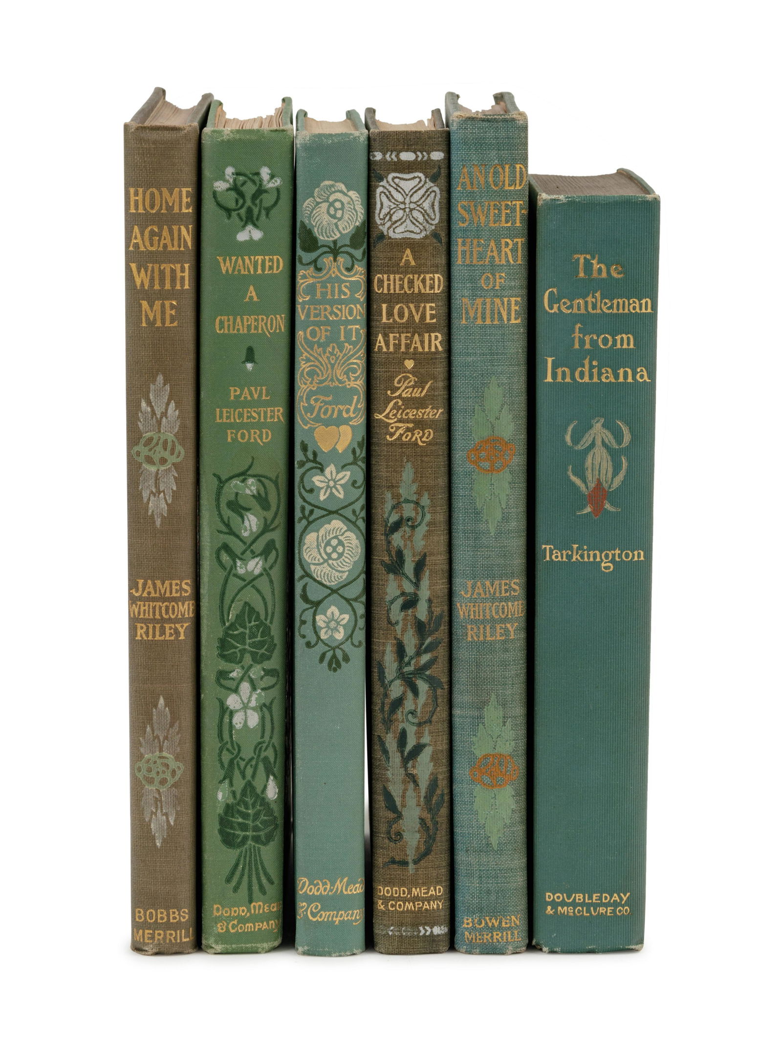 [BINDINGS- PUBLISHER'S CLOTH]. A group of 6 works in 6 (1 of 1)