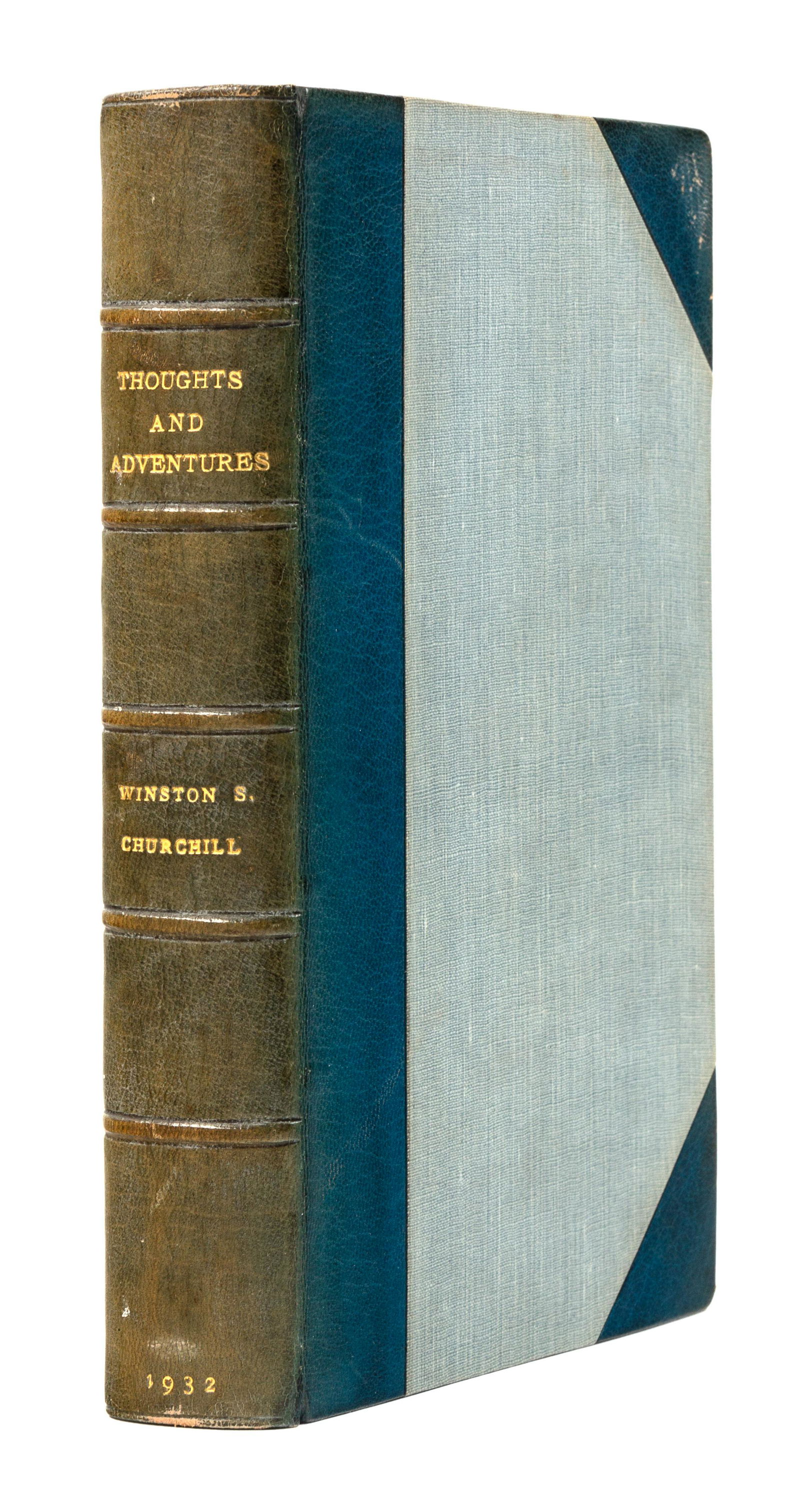 CHURCHILL, Winston Spencer (1874-1965). Thoughts and (1 of 2)