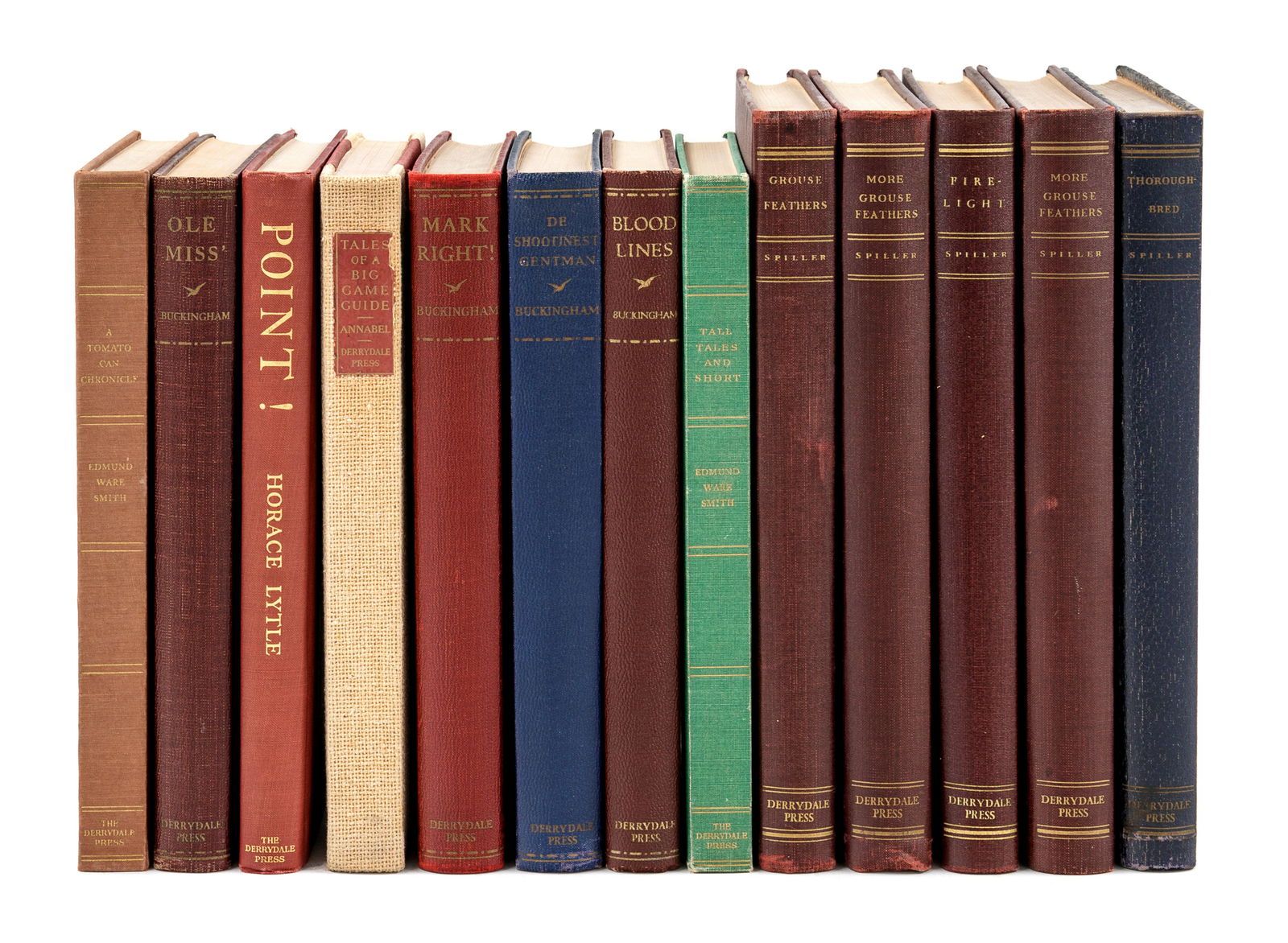 [SPORTING]. [DERRYDALE PRESS]. A group of 14 works (1 of 1)