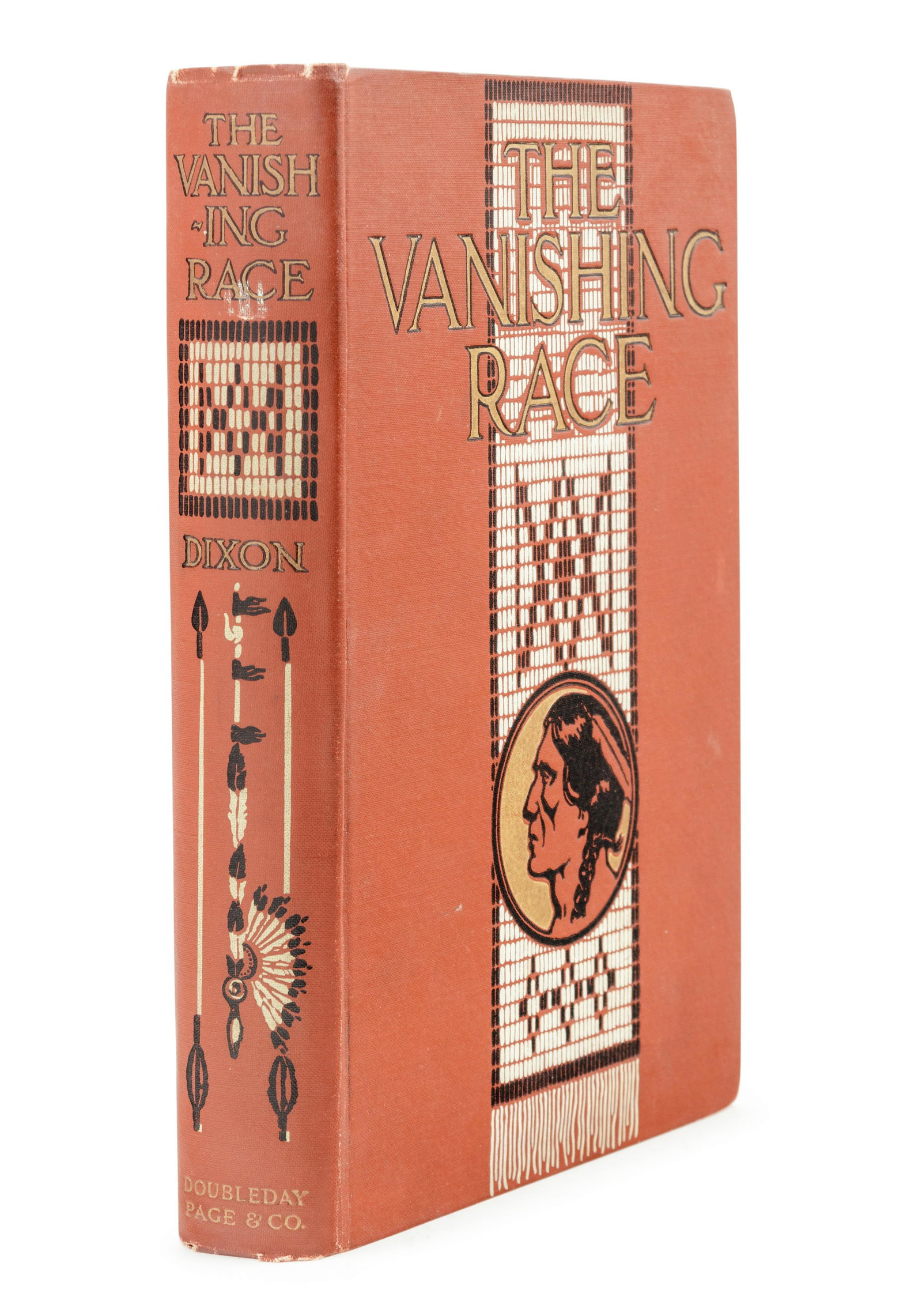 DIXON, Joseph Kossuth (1856-1926) The Vanishing Race:: DIXON, Joseph Kossuth (1856-1926) The Vanishing Race: The Last Great Indian Council. Garden City and New York: Doubleday, Page & Company, 1913. 8vo. Sepia photogravure frontispiece, numerous sepia pho