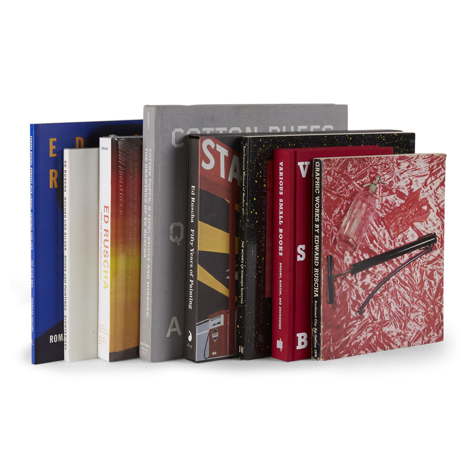 Group of Art Reference Books, Ed Ruscha Exhibition (1 of 1)