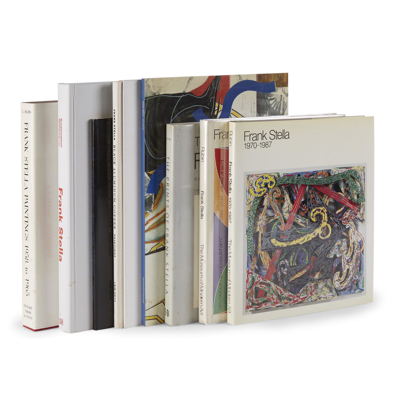 Group of Art Reference Books, Frank Stella Exhibition (1 of 1)