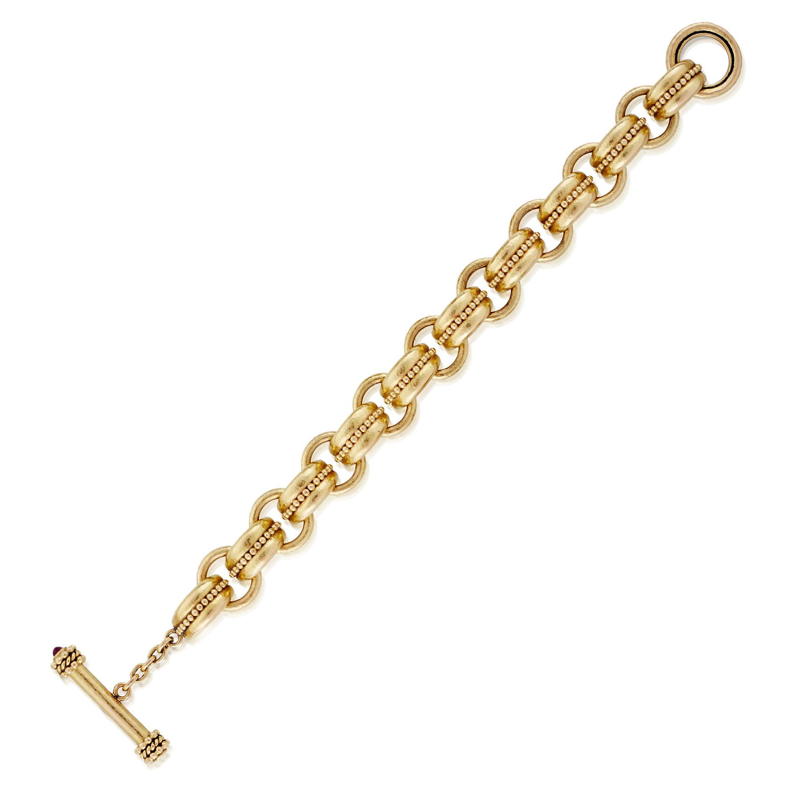 An eighteen karat gold bracelet, Elizabeth Locke, (1 of 1)