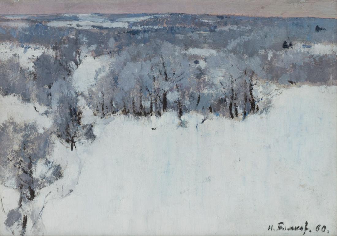 Nikolai Efimovich Timkov  (Russian, 1912-1993) Frost in (1 of 1)