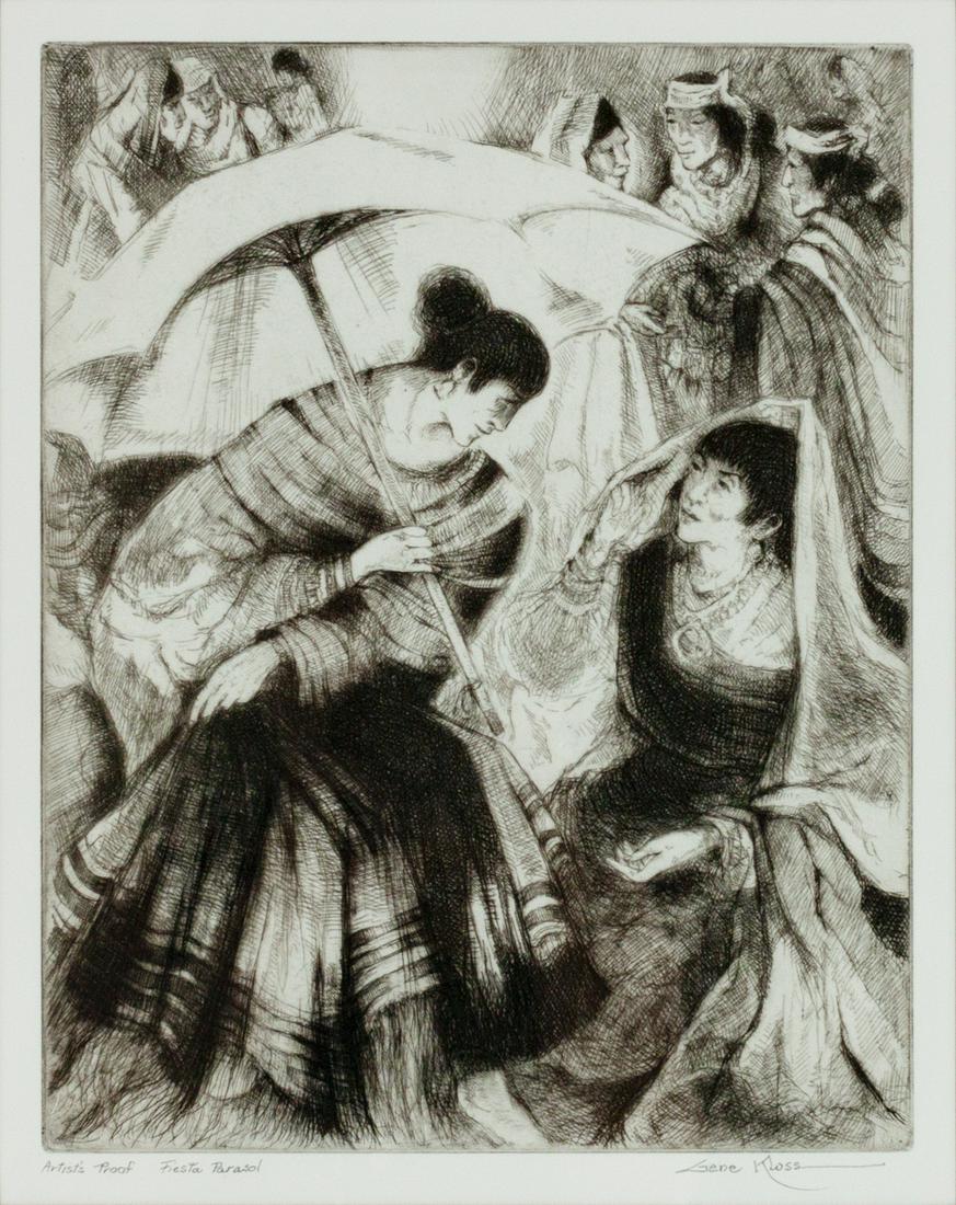 Gene Kloss  (American, 1903-1996) Fiesta Parasol (1 of 1)