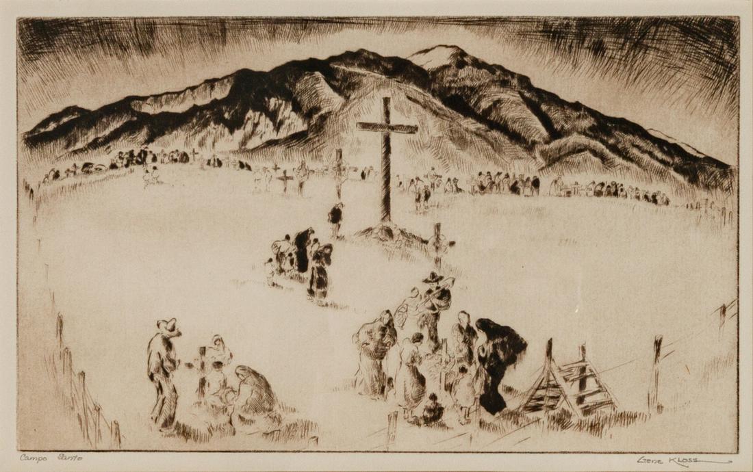 Gene Kloss (American, 1903-1996) Campo Santo (1 of 1)