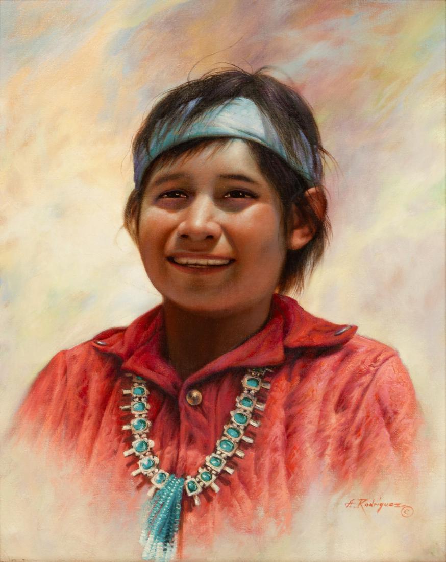 Alfredo Rodriguez (Mexican/American, b. 1954) Running (1 of 1)