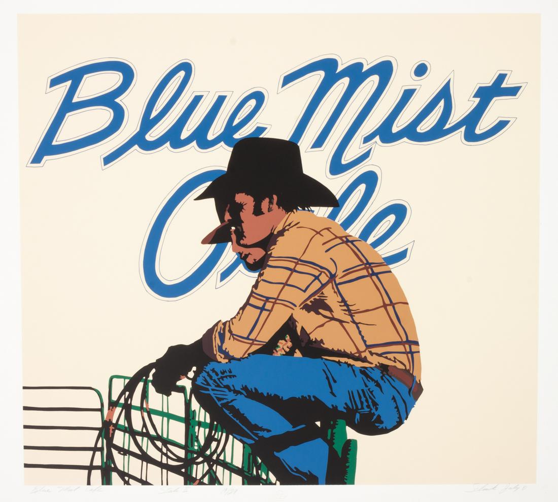 Billy Schenck (American, b. 1947) Blue Mist Cafe State (1 of 1)