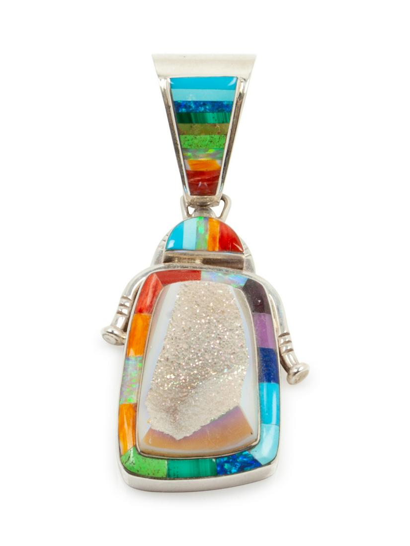 Sandra Kenton (American, 20th Century) Multi-stone (1 of 2)