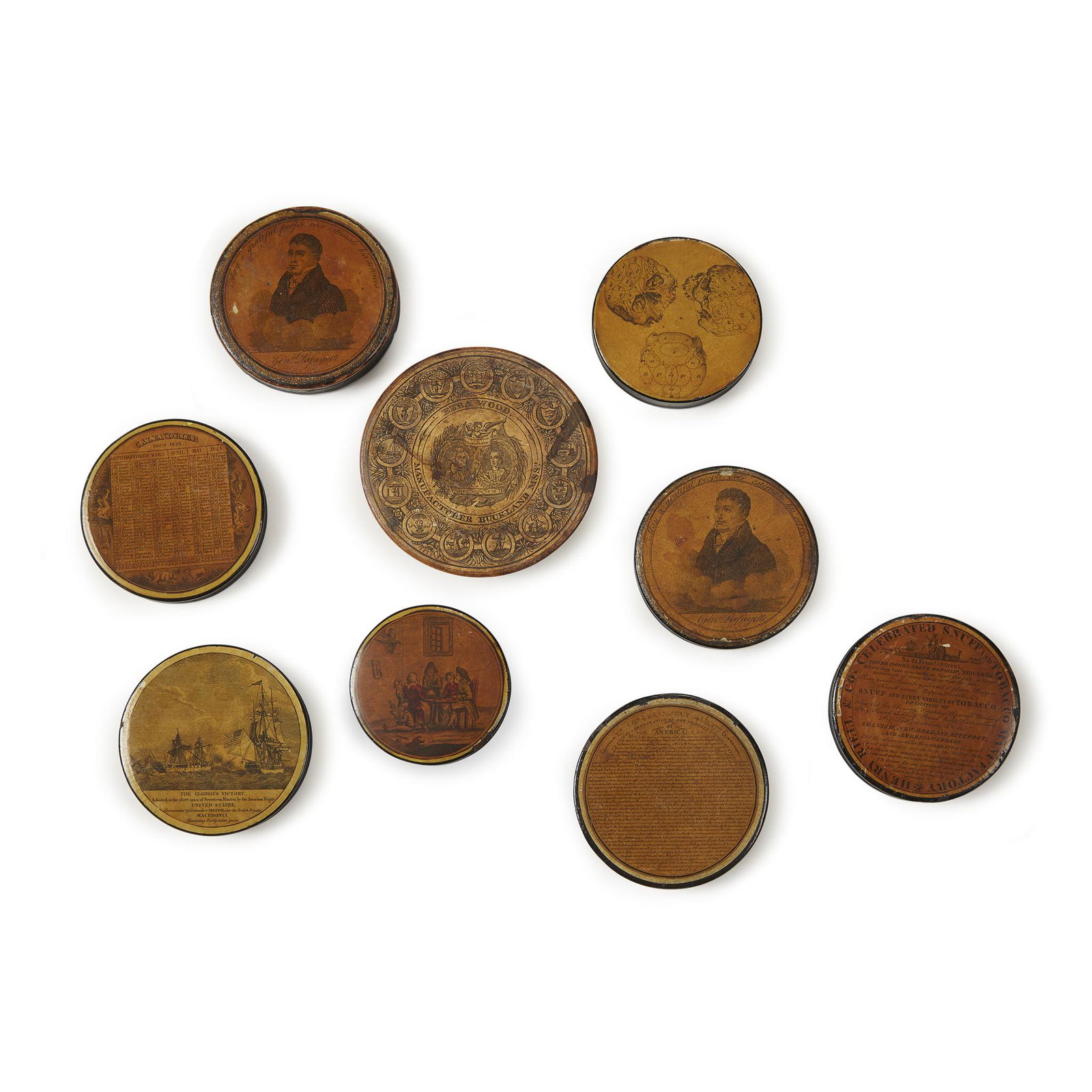 Decoupaged wood soap box and group of eight (1 of 1)