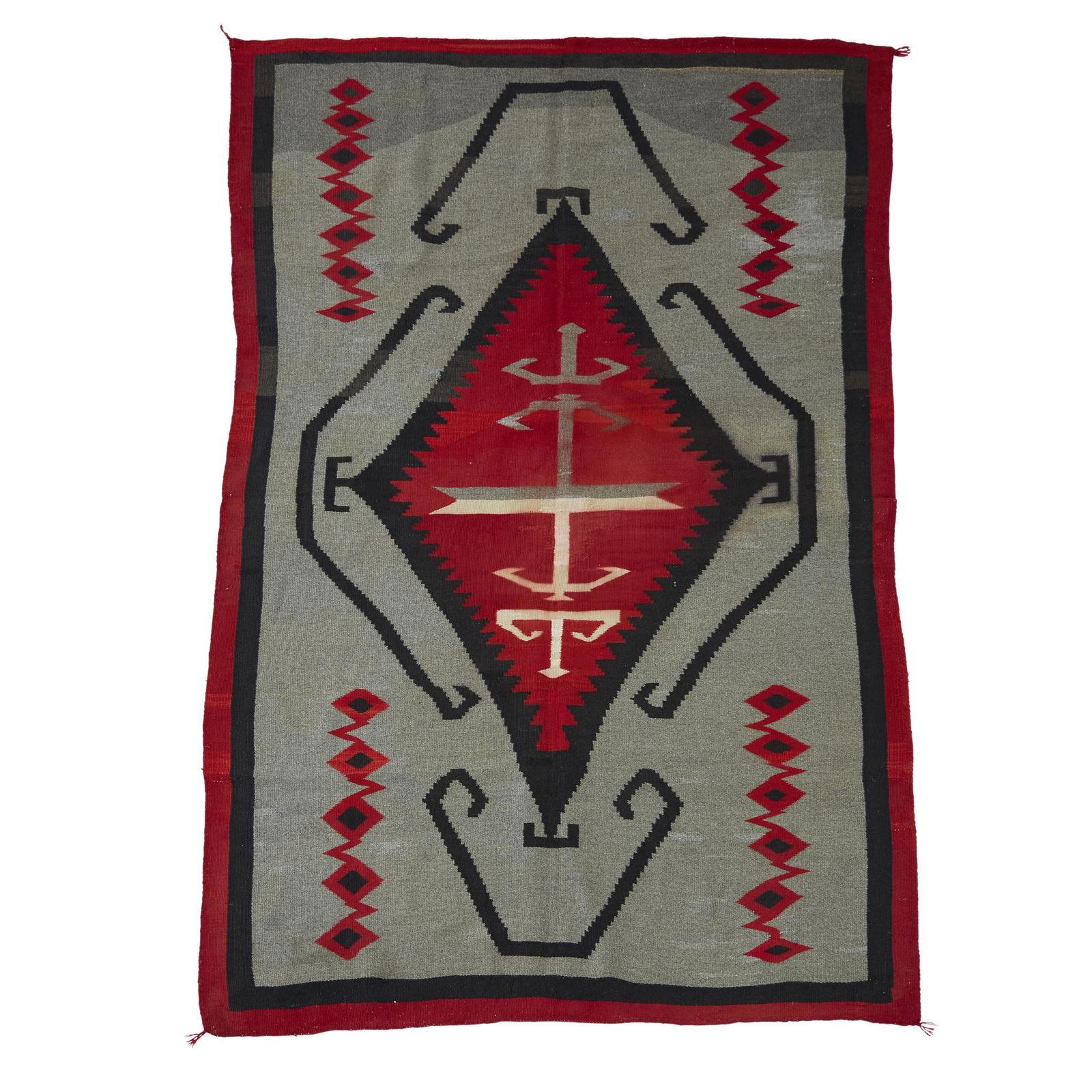 Navajo crystal rug, T. B. Moore, circa 1905-1915 (1 of 1)