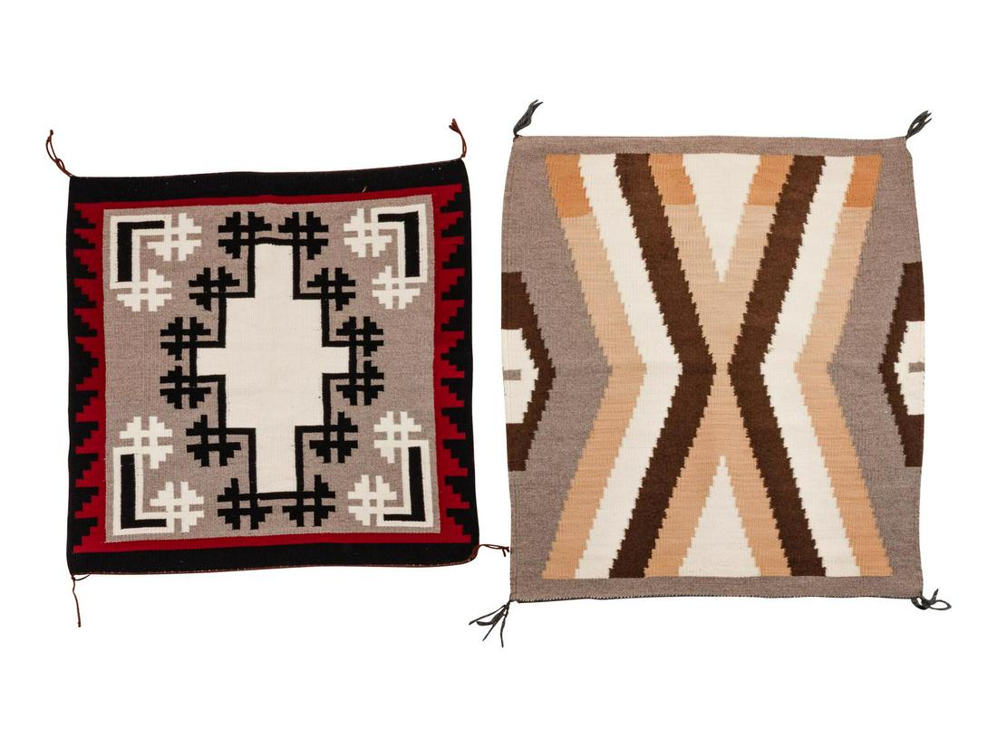 Two Navajo Regional Weavings largest 29 x 36 inches (1 of 1)