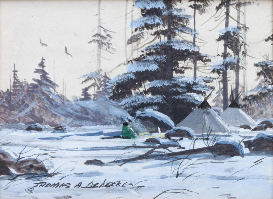 Thomas Dedecker (American, b. 1951) Mountain Camp (1 of 1)