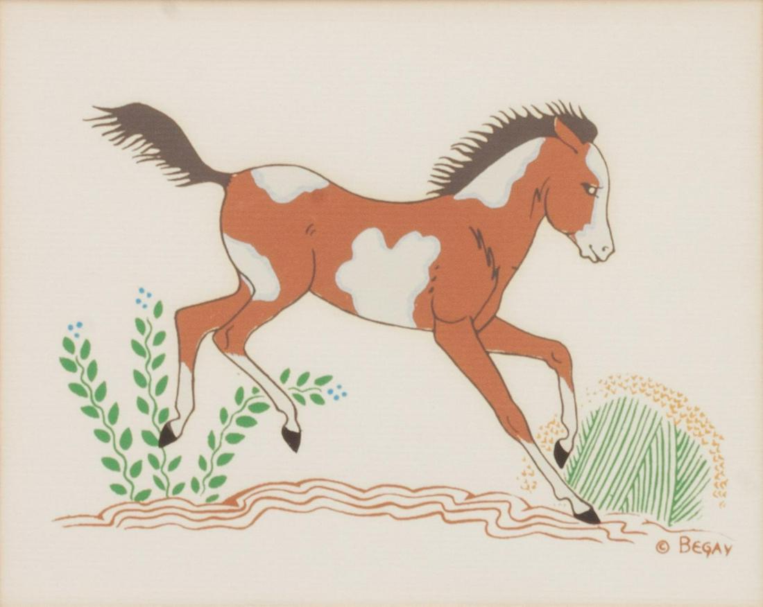 Group of Six Paintings largest 12 1/2 x 12 1/2 inches (1 of 6)