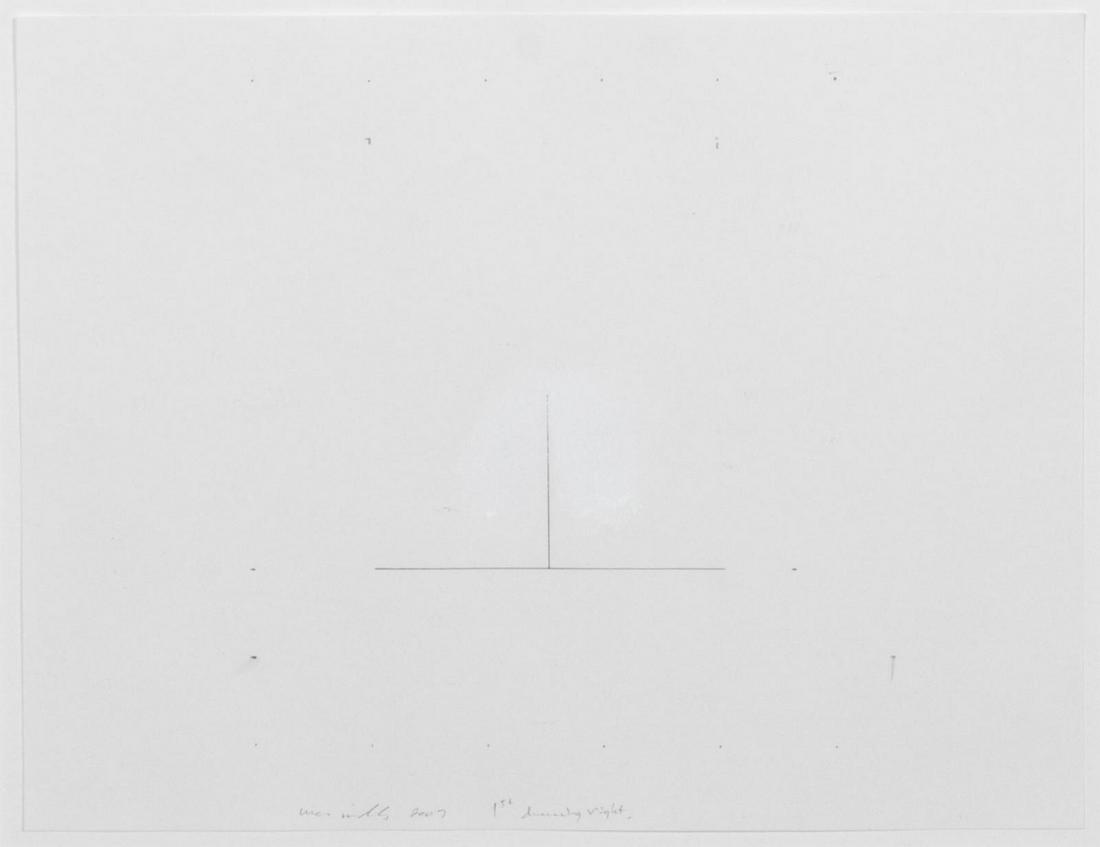 Wes Mills  (American, b. 1960) Six Drawings  (1 of 6)