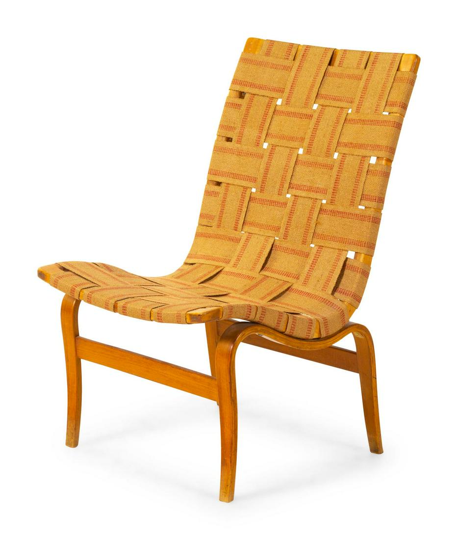 Bruno Mathsson  Pernilla Lounge Chair Karl Mathsson, (1 of 1)
