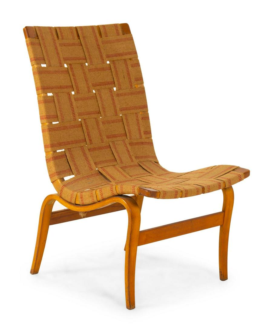 Bruno Mathsson  Pernilla Lounge Chair Karl Mathsson, (1 of 1)