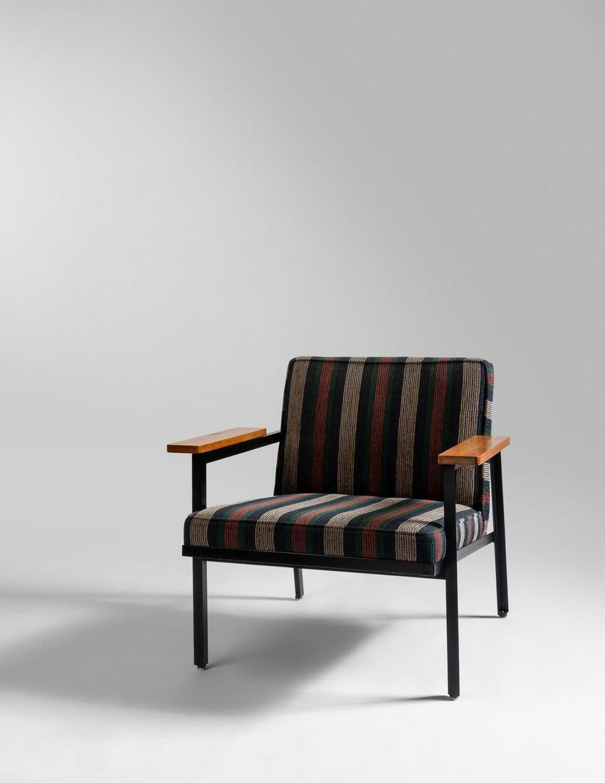 George Nelson & Associates   Steel Frame Lounge Chair (1 of 4)