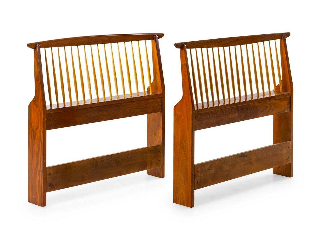 George Nakashima  Pair of Twin-Sized Headboards (1 of 1)