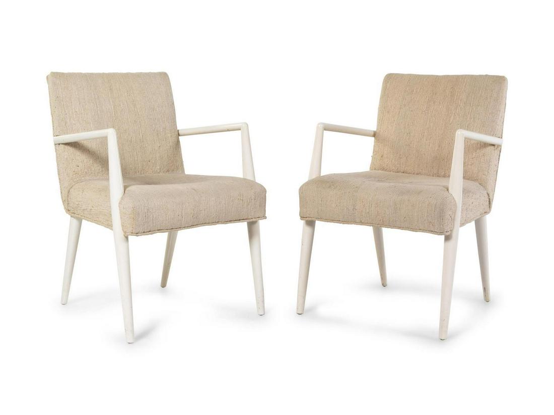 T. H. Robsjohn-Gibbings  Pair of Armchairs Widdicomb, (1 of 1)