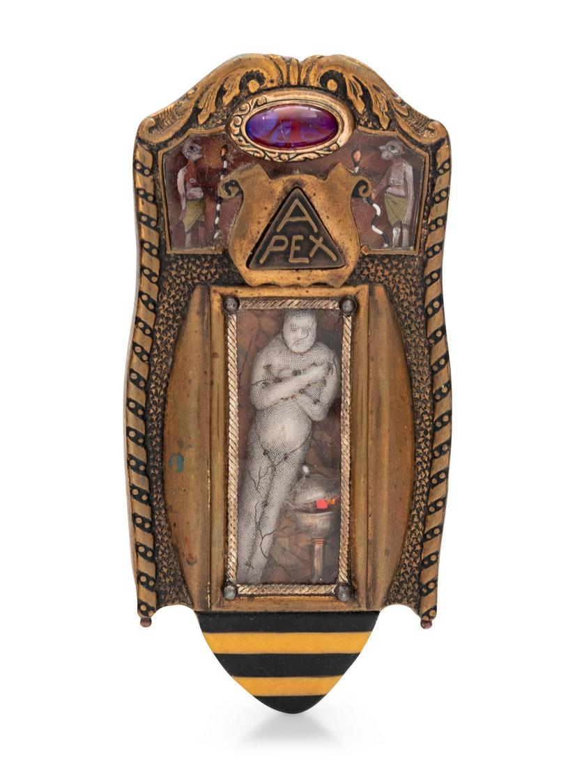 Robin Kranitzky and Kim Overstreet  Brooch, c. 1989 (1 of 1)