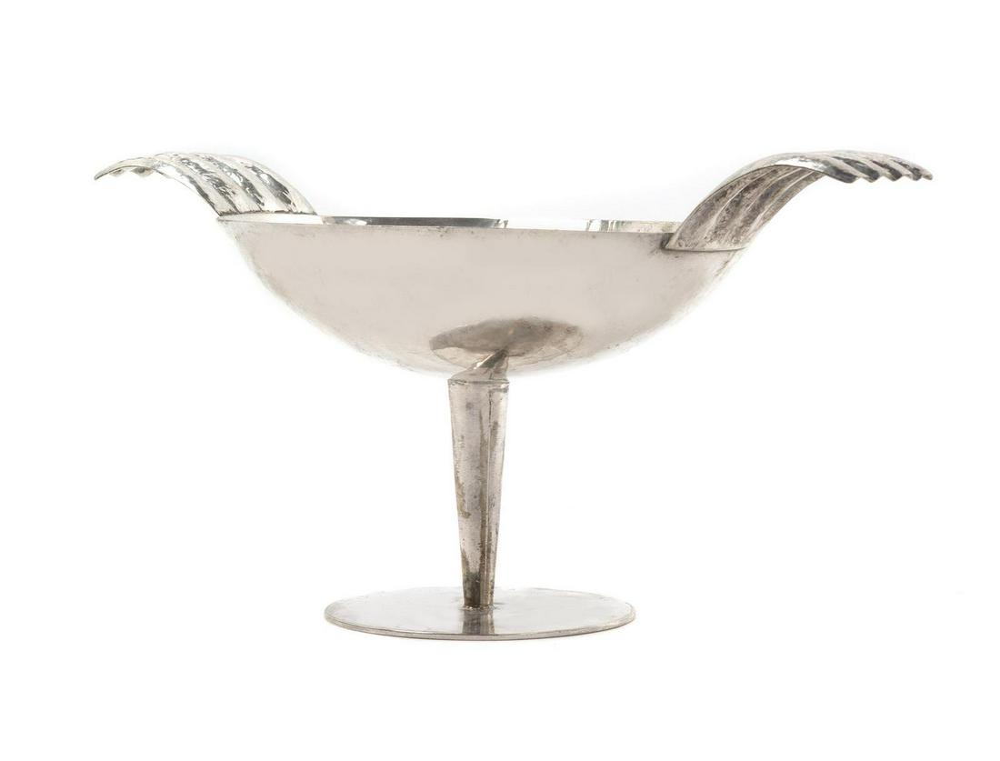 Karl Hagenauer (Austrian 1898-1956) Footed Coupe, c. (1 of 2)