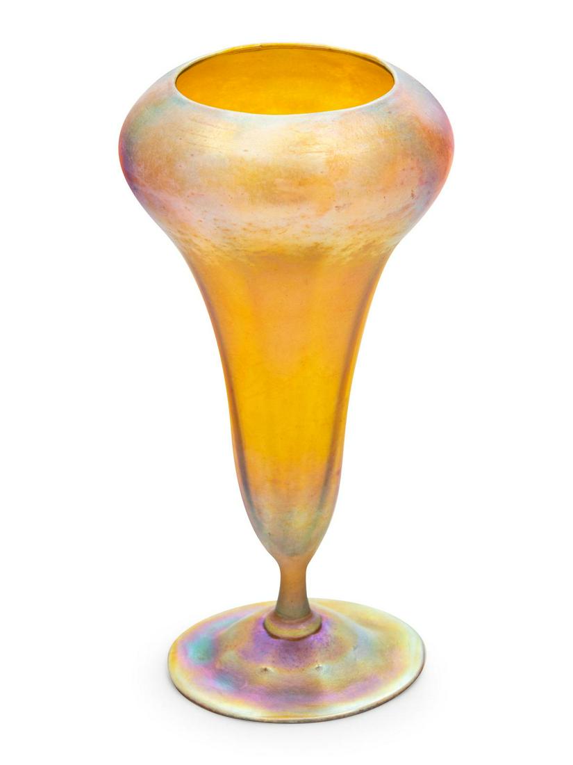 Tiffany Studios American, Early 20th Century Trumpet (1 of 1)