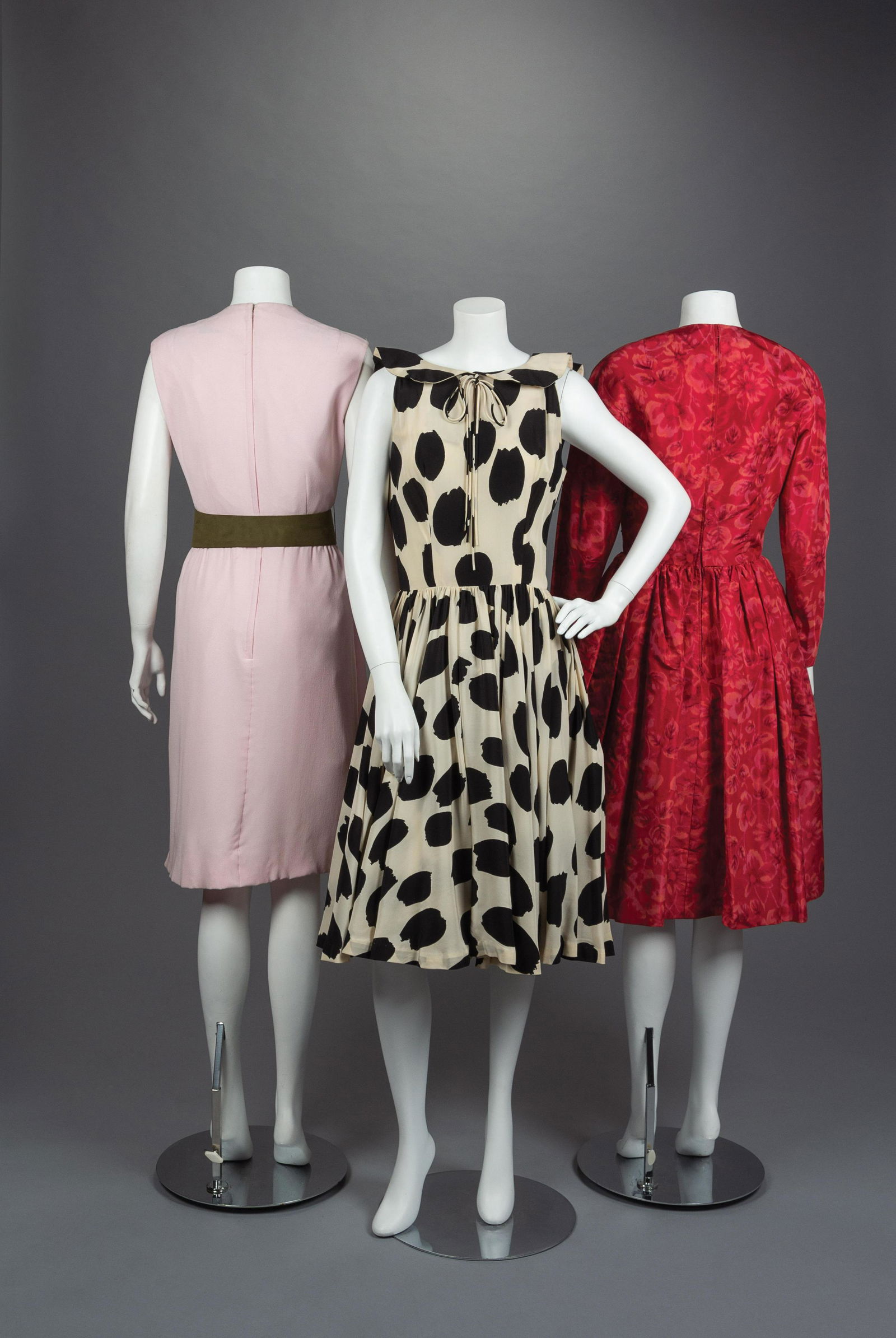 Three Teal Traina by Geoffrey Beene Dresses, c.1960 (1 of 3)