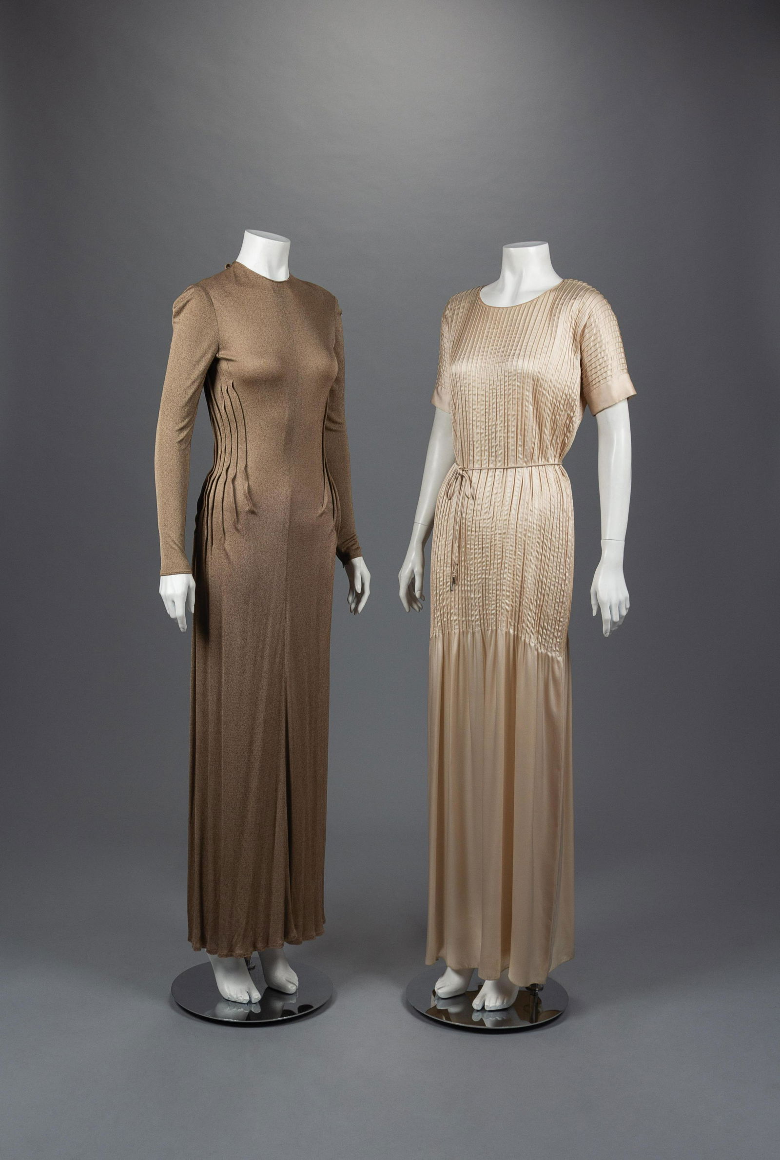Two Geoffrey Beene Evening Dresses, Fall 1975  (1 of 2)