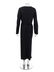 Geoffrey Beene Black Dress and Jacket with Silver Panne - 3